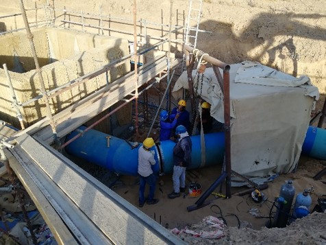 Construction of Mahad Pumping Station
